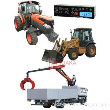 Excavator parts radio Waterproof anti-knock 24V/12V FM/AM ,radio wholesale/export support liquid crystal display time and band